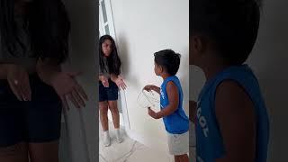 Mom and dad catch brother and sisters first argument #shorts