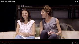 Tamsin Greig and Bel Powley on the Royal Court Theatre