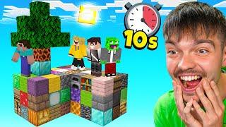 MINECRAFT ale CAŁY SKYBLOCK LOSUJE SIĘ co 10 sekund z WOJANOWICAMI!