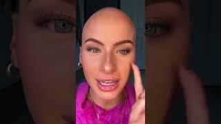 FALSE LASHES HACK #falsies #eyelashes #lasheshack #beauty #makeup #makeuptutorial #hairloss #bald