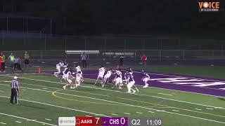 Alexandria Varsity Football vs. Chaska: Brody Berg scores his first of two touchdowns in the game.