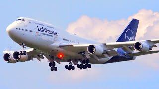 20 MINS LANDINGS & TAKEOFFS at FRA | 4K | Close Up Plane Spotting at Frankfurt Airport (2023)