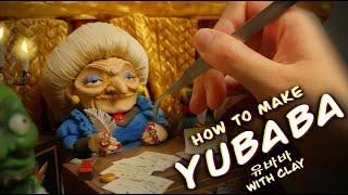 Making Yubaba from Spirited Away with Clay