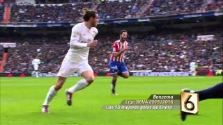 Top 10 goals of January LaLiga 2015/2016