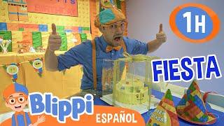 Blippi tiene una fiesta | Blippi Español | Videos educativos para niños | Aprende y Juega