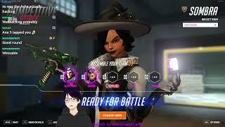 TOP 1% Sombra - SOMBRAWIZARD OVERWATCH 2 GAMEPLAY SEASON 13 TOP 500