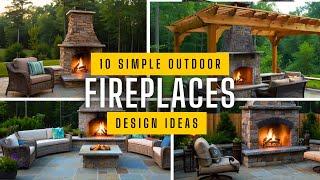 What Do You Think Is The Best outdoor Fireplace Idea?