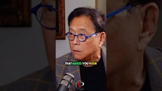 How Schooling Keeps You Financially Poor. #robertkiyosaki #shorts #vpmotion #money