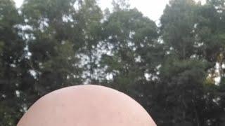 Kelcee Jumping Off The Deck