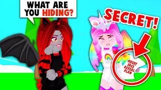 My TWIN SISTER SUNNY Has A SECRET In Adopt Me! (Roblox)