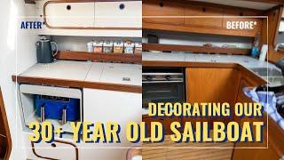 E03 REFITTING the interior of our 30+ YEAR OLD Sailboat