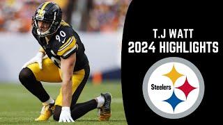 T.J Watt 'DPOY' Midseason Highlights| NFL 2024-2025 Season