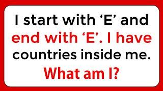 CAN YOU SOLVE THESE 20 TRICKY RIDDLES? | ONLY A GENIUS CAN PASS THIS TEST #challenge 136