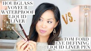 NEW! HOURGLASS Voyeur Waterproof Liquid Liner VS. TOM FORD Eye Defining Pen I Everyday Edit