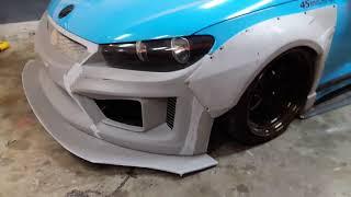 Volkswagen Scirocco Custom Wide Body Kit Modified