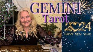 GEMINI - Next 12 Months Predictions! Peek Into 2024! Gemini Tarot