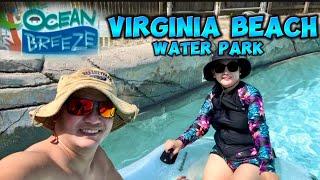 OCEAN BREEZE WATER PARK IN VIRGINIA BEACH Family Fun #virginbeach #oceanbreeze