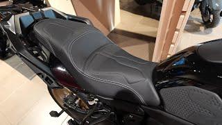 The seat of YAMAHA TRACER 7GT 2024 motorcycle