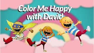 No David | Color Me Happy | Learn about Feelings | Adapted Books for Fun ( Kids Books Read Aloud )