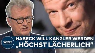 ROBERT HABECK: "Höchst lächerlich"! Grüner Wirtschaftsminister macht Kanzler-Kandidatur offiziell