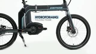 Gepida Miliare Pro 2016 - folding E-bike