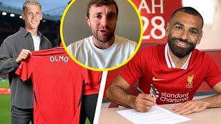 SALAH SIGNS NEW DEAL! DANI OLMO TO LIVERPOOL? FABRIZIO REVEALS STUNNING NEWS