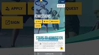 GCSC Admissions Process