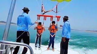 Parasailing at Mangla Dam Pakistan 🪂🪂 |