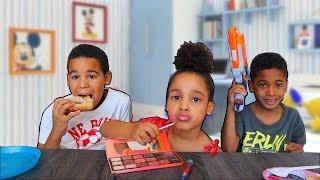 Summer Morning Routine Johny Johny Yes Papa | FamousTubeKIDS