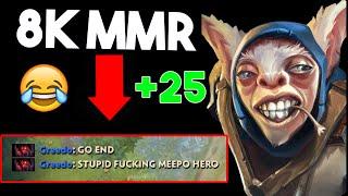 How to Make Immortal Players RAGE With Meepo 