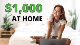 5 Best Side Hustles You Can Do From Home 2024 (Make Your First $1,000 Online)