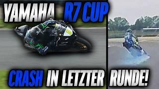 STURZ IN DER LETZTEN RUNDE! | YAMAHA R7 CUP | IDM 2024