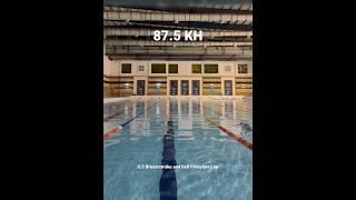 Zorays Swimming Challenge Day 20 Weight 87.5 KG