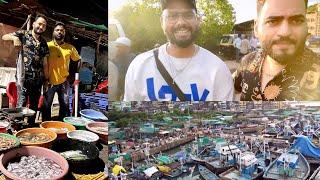 Rahid bhai ne mujhe dikaya Ratnagiri       mirkarwada fish market @RahidsolkarVlogs