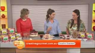 Creative Gourmet Organic Berries on the Morning Show'