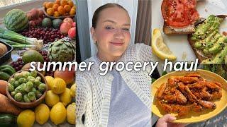 Huge grocery haul with meal ideas! (gluten free, healthy lunch and dinner inspiration)