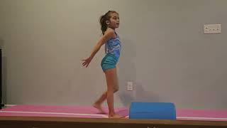 First gymnastics tutorial video!  Watch and learn with me