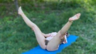 Amazing yoga hot girl challenge gymnastics