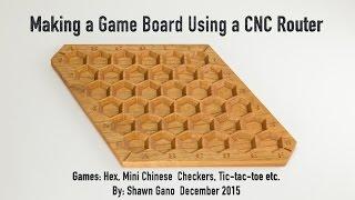 Making a Game Board with a CNC Router