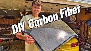 My First Carbon Fiber Part Made with Vacuum Infusion!