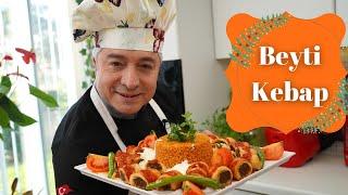 Turkish Specialty Dish: Beyti Kebab I CHEF OKTAY