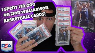 I spent $10,000+ on ZION Williamson Rookie Cards