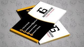 Business Card Tutorial - Design Your Own - Photoshop