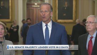 U.S. Senate Majority Leader Vote In 2 Days