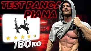 SPANCO 180kg in CUT - recensione/test NUOVA panca Lacertosus