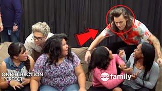 Harry Styles Surprising Fans with One Direction! FAN KISS 