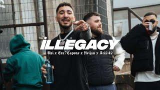 Uzi x Era7Capone x Heijan x Ati242 - İLLEGACY (4K Remix Video) prod.@driplyrs