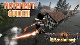 [Codes] BEST MOVEMENT GUIDE!!! | Attack On Titan Revolution