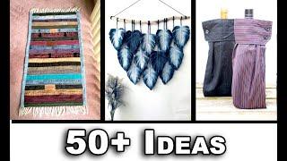 50+ Mind-Blowing Ways to Upcycle Old Clothes into Home Decor