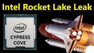 Intel Cypress Cove Leak: Rocket Lake Blasts past Comet Lake, but what about AMD Zen 3?